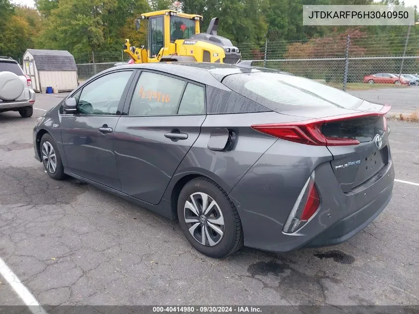 JTDKARFP6H3040950 2017 Toyota Prius Prime