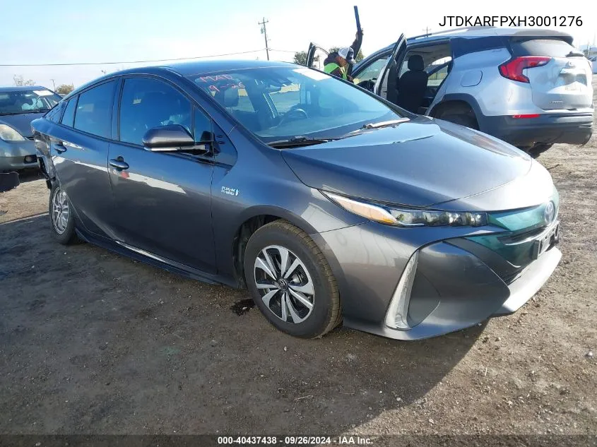 JTDKARFPXH3001276 2017 Toyota Prius Prime Premium