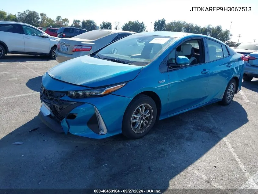 2017 Toyota Prius Prime Premium VIN: JTDKARFP9H3067513 Lot: 40453164