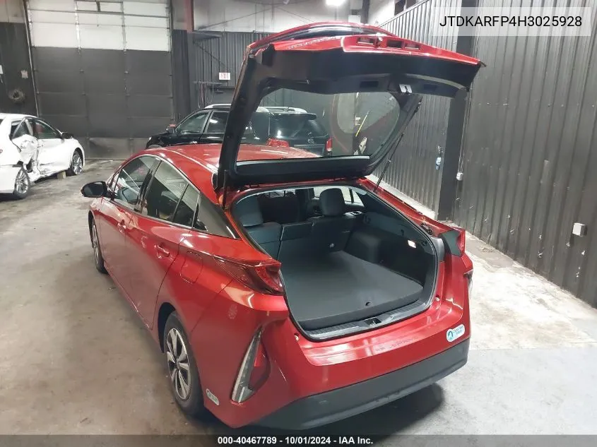 JTDKARFP4H3025928 2017 Toyota Prius Prime Premium