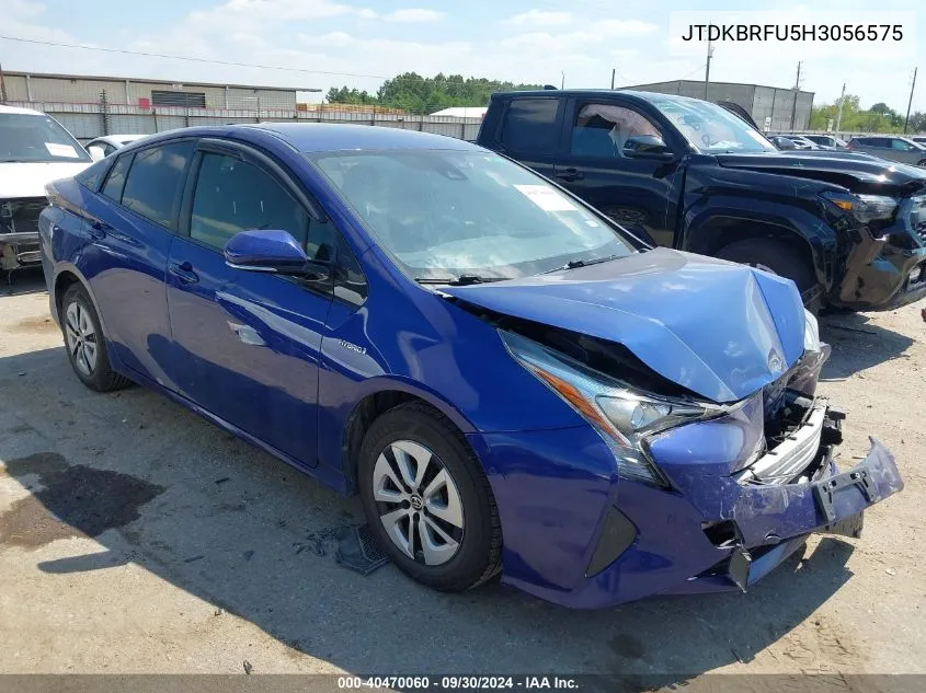 JTDKBRFU5H3056575 2017 Toyota Prius