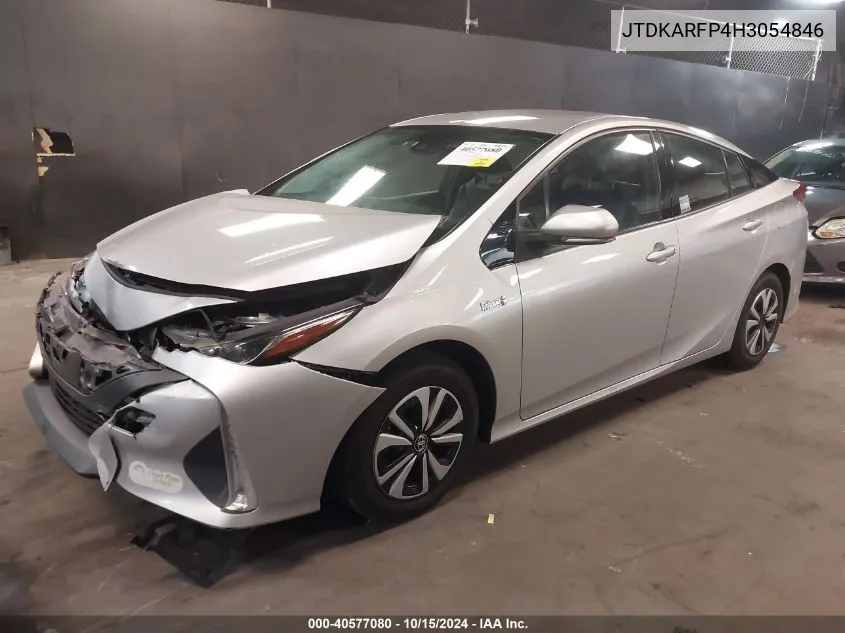 2017 Toyota Prius Prime Premium VIN: JTDKARFP4H3054846 Lot: 40577080