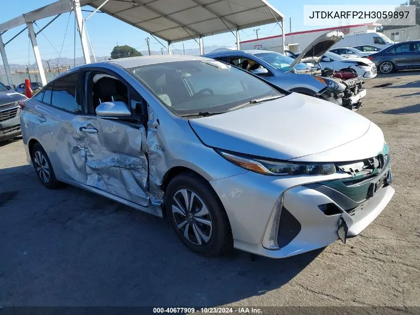 2017 Toyota Prius Prime Premium VIN: JTDKARFP2H3059897 Lot: 40677909