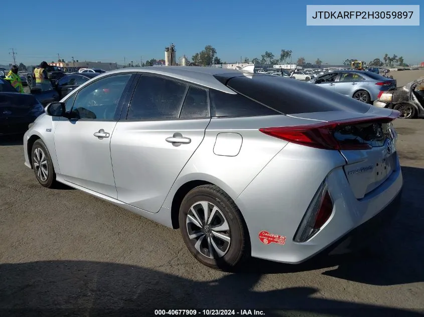 2017 Toyota Prius Prime Premium VIN: JTDKARFP2H3059897 Lot: 40677909