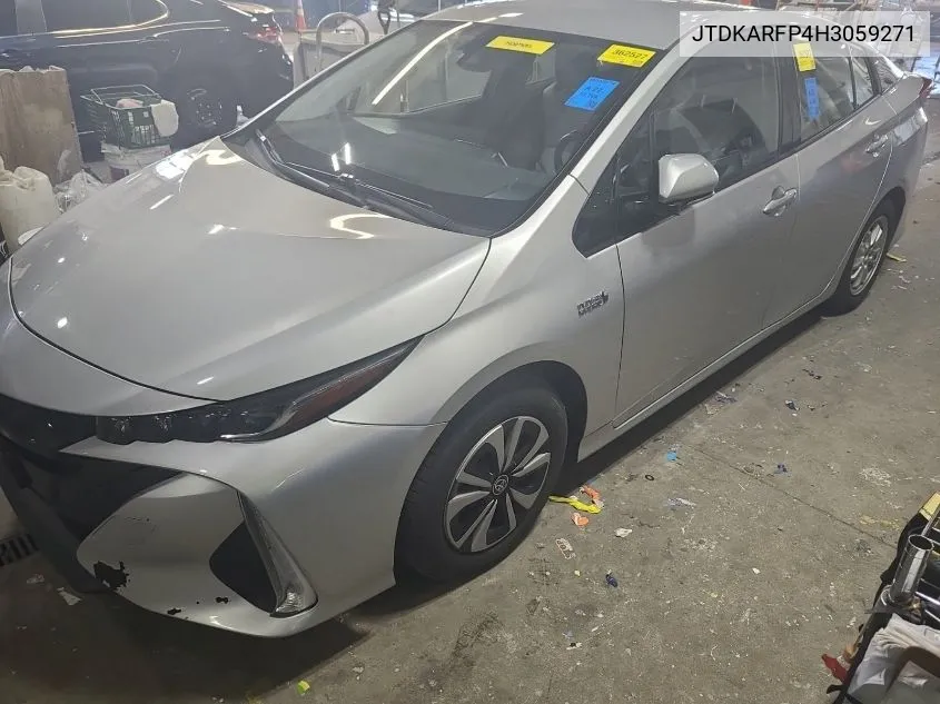 2017 Toyota Prius Prime Plus VIN: JTDKARFP4H3059271 Lot: 40697079