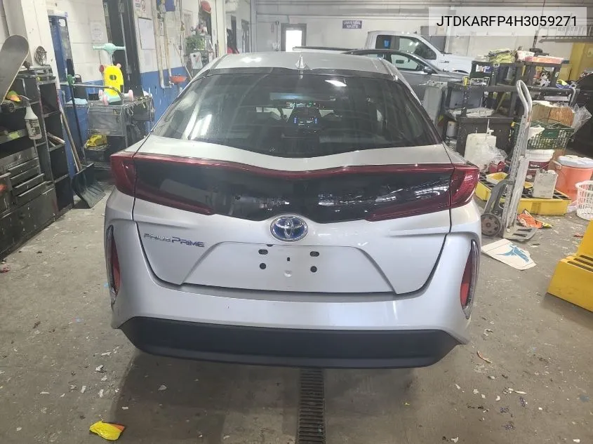 2017 Toyota Prius Prime Plus VIN: JTDKARFP4H3059271 Lot: 40697079