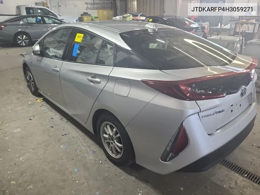 2017 Toyota Prius Prime Plus VIN: JTDKARFP4H3059271 Lot: 40697079