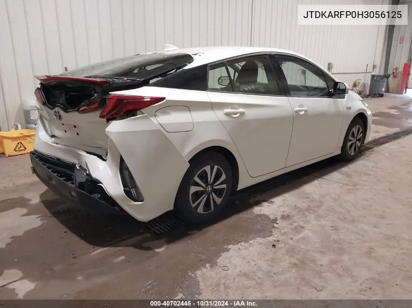 2017 Toyota Prius Prime Premium VIN: JTDKARFP0H3056125 Lot: 40702445