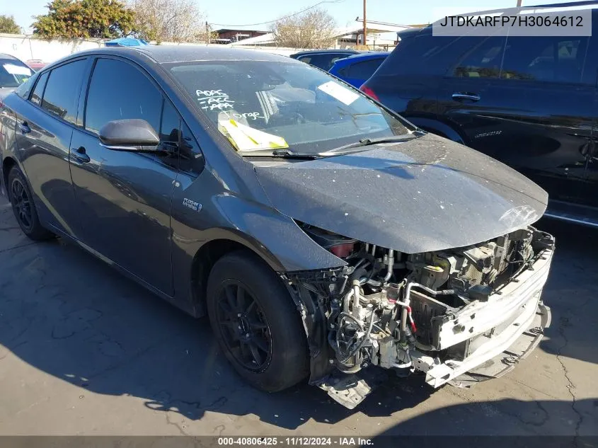 JTDKARFP7H3064612 2017 Toyota Prius Prime Advanced