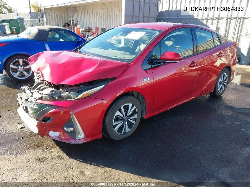 JTDKARFP1H3064833 2017 Toyota Prius Prime