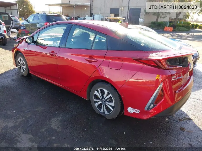 JTDKARFP1H3064833 2017 Toyota Prius Prime