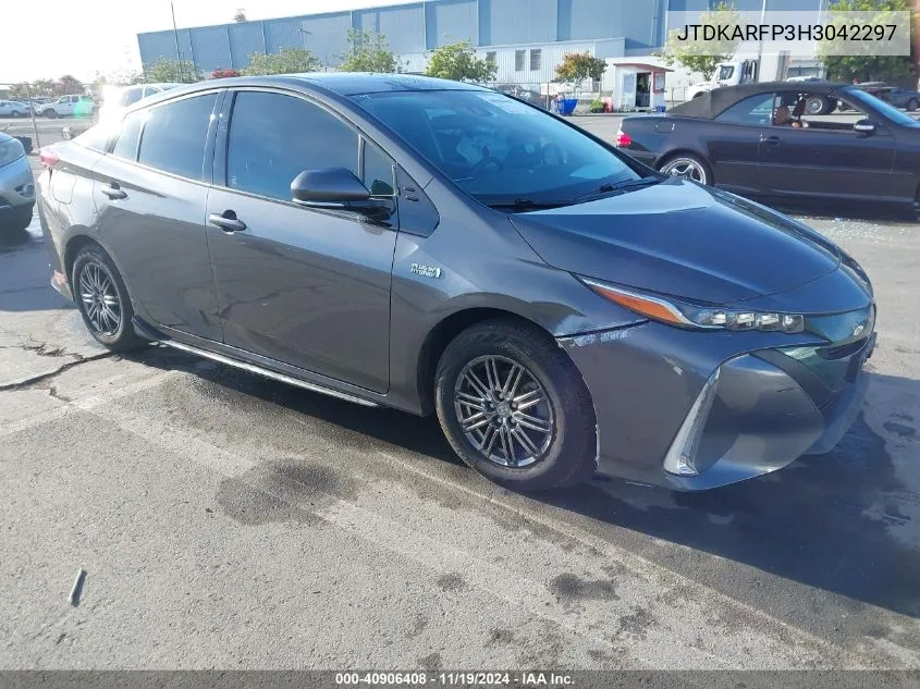 2017 Toyota Prius Prime Premium VIN: JTDKARFP3H3042297 Lot: 40906408