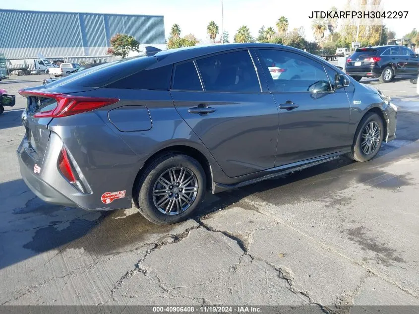 2017 Toyota Prius Prime Premium VIN: JTDKARFP3H3042297 Lot: 40906408