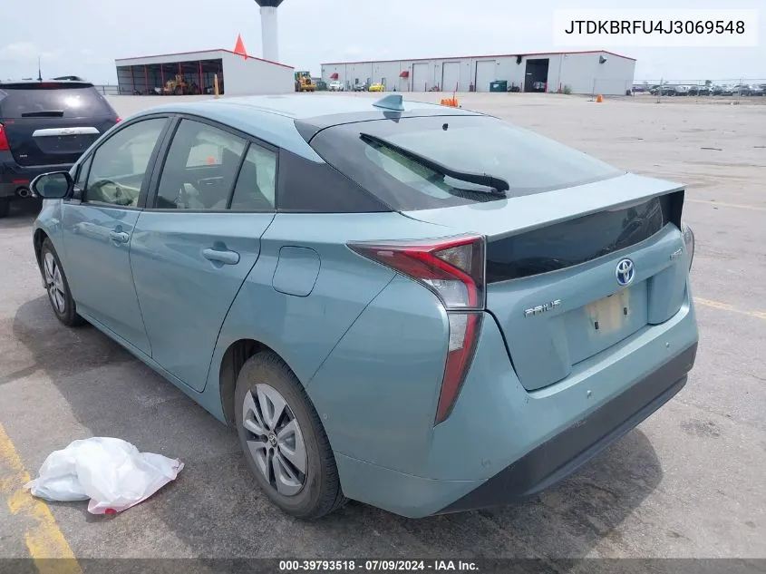 JTDKBRFU4J3069548 2018 Toyota Prius