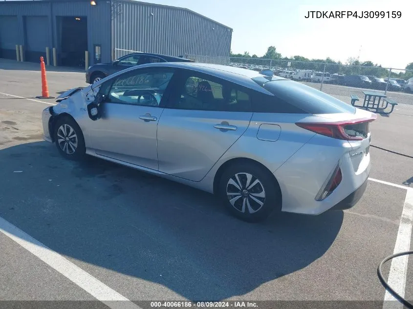 2018 Toyota Prius Prime Premium VIN: JTDKARFP4J3099159 Lot: 40066186