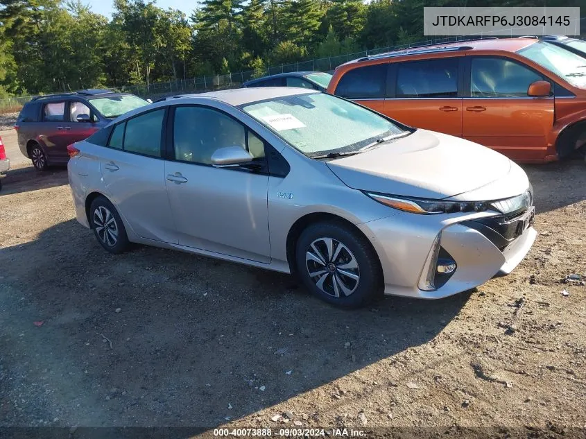 2018 Toyota Prius Prime Advanced VIN: JTDKARFP6J3084145 Lot: 40073888