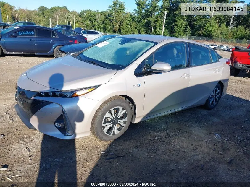 2018 Toyota Prius Prime Advanced VIN: JTDKARFP6J3084145 Lot: 40073888