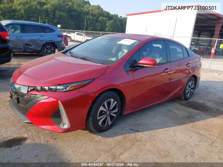 JTDKARFP7J3100501 2018 Toyota Prius Prime Premium