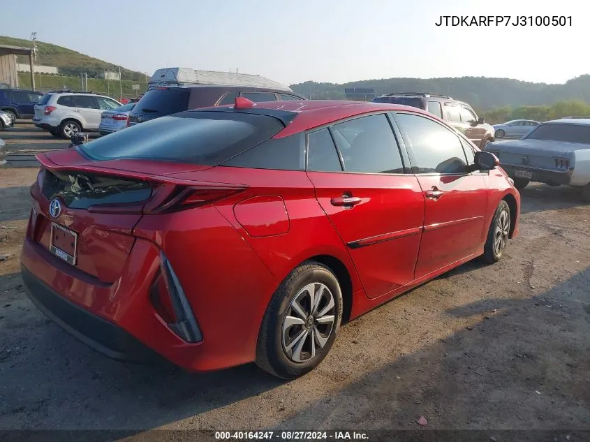 JTDKARFP7J3100501 2018 Toyota Prius Prime Premium