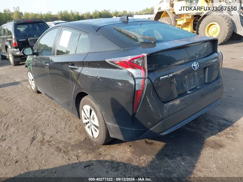 JTDKARFUXJ3067550 2018 Toyota Prius