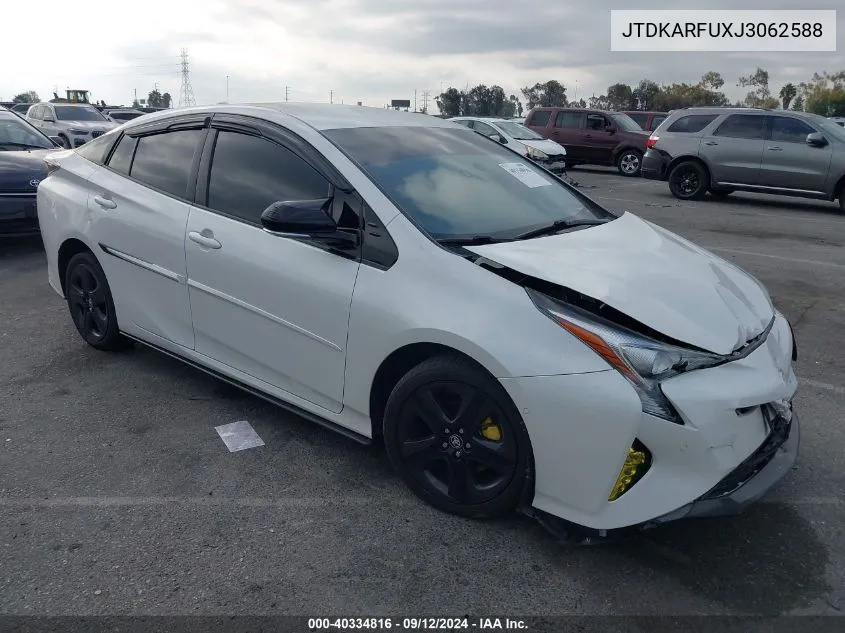 JTDKARFUXJ3062588 2018 Toyota Prius