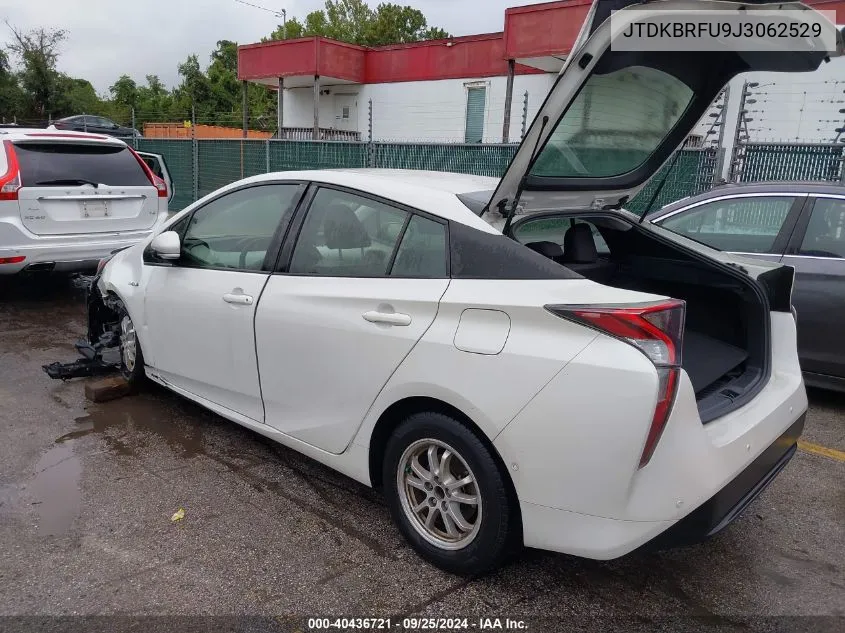 2018 Toyota Prius Two VIN: JTDKBRFU9J3062529 Lot: 40436721