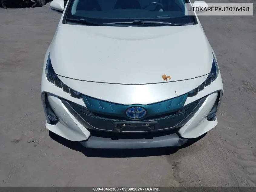 JTDKARFPXJ3076498 2018 Toyota Prius Prime