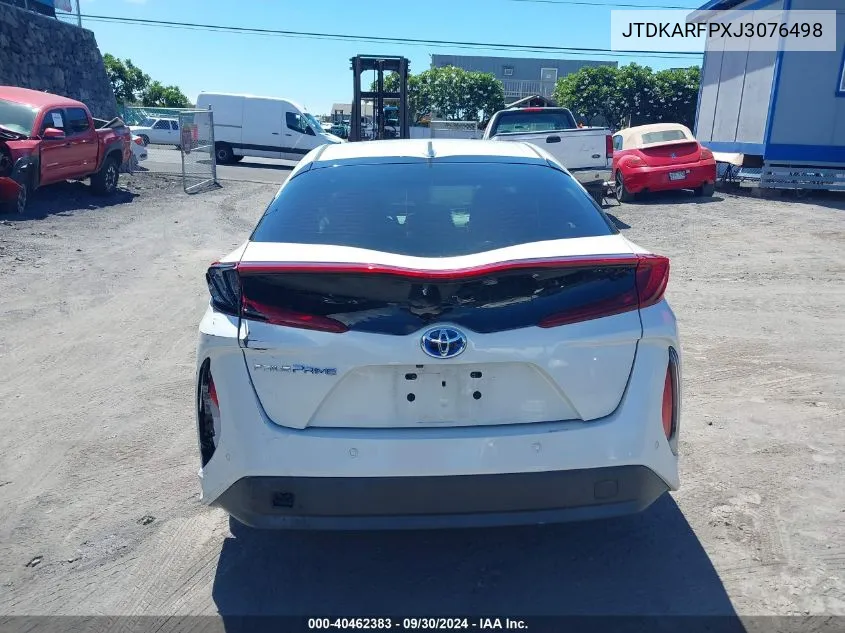 JTDKARFPXJ3076498 2018 Toyota Prius Prime