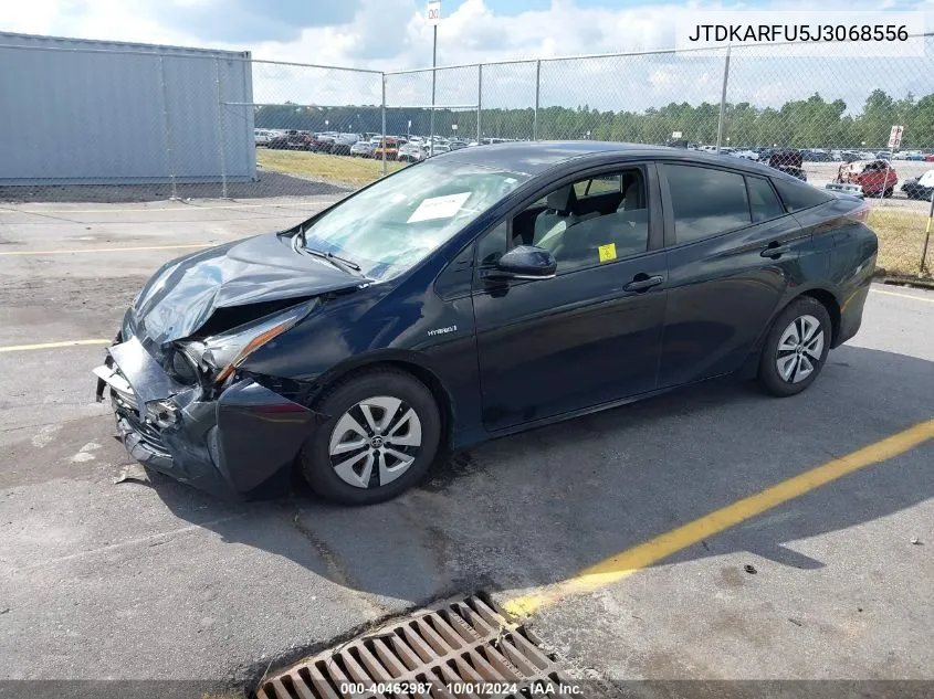 JTDKARFU5J3068556 2018 Toyota Prius Two Eco