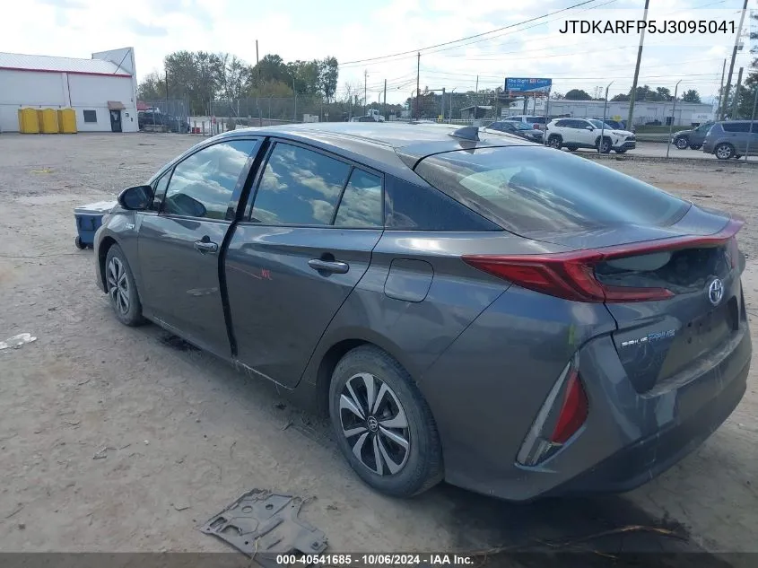 2018 Toyota Prius Prime Plus VIN: JTDKARFP5J3095041 Lot: 40541685