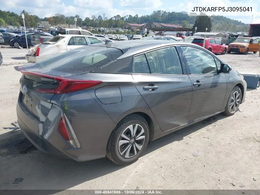 2018 Toyota Prius Prime Plus VIN: JTDKARFP5J3095041 Lot: 40541685