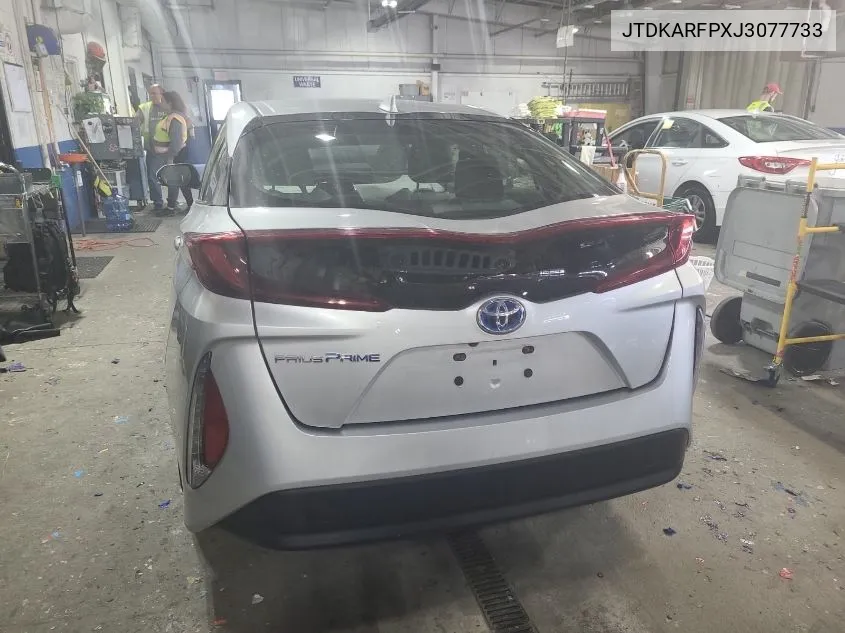 JTDKARFPXJ3077733 2018 Toyota Prius Prime Plus