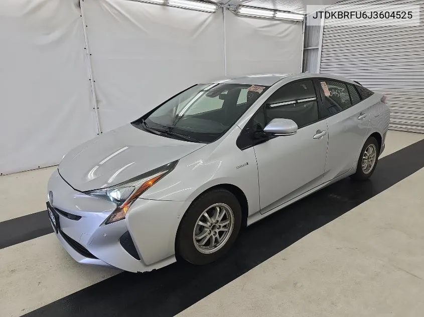 2018 Toyota Prius Four/Four Touring/One/Three/Three Touring/Two/Two Eco VIN: JTDKBRFU6J3604525 Lot: 40648962