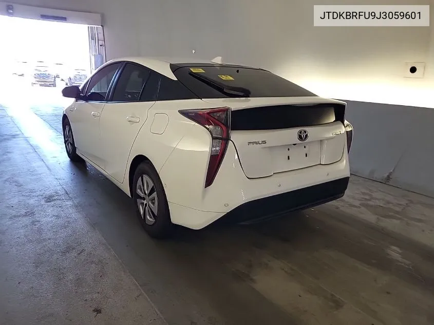 2018 Toyota Prius Two VIN: JTDKBRFU9J3059601 Lot: 40659281