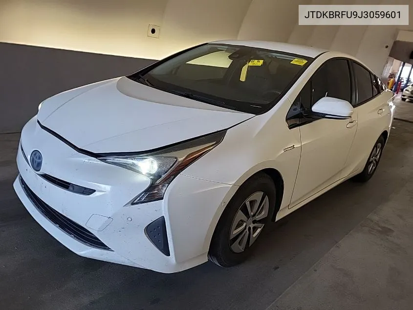 2018 Toyota Prius Two VIN: JTDKBRFU9J3059601 Lot: 40659281