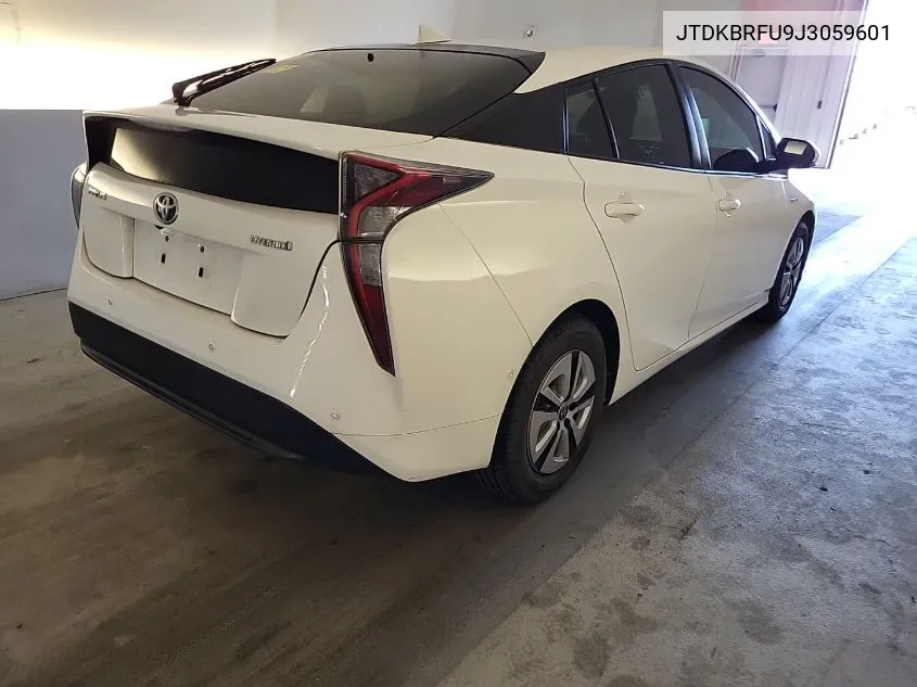 2018 Toyota Prius Two VIN: JTDKBRFU9J3059601 Lot: 40659281