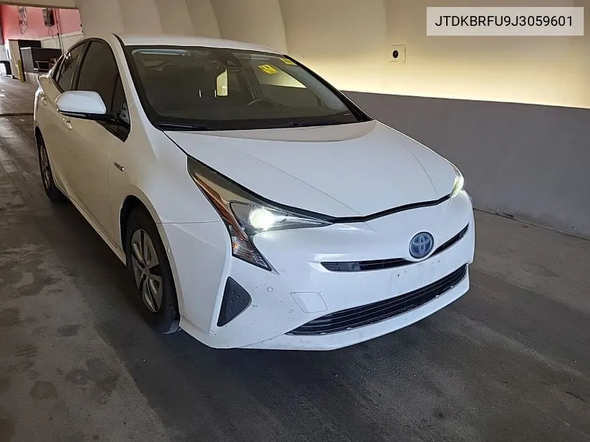 2018 Toyota Prius Two VIN: JTDKBRFU9J3059601 Lot: 40659281