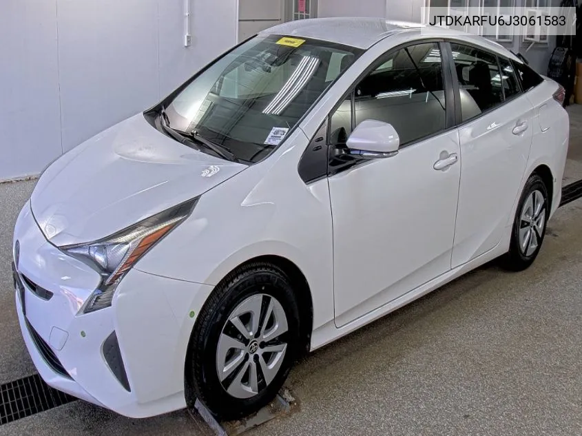 2018 Toyota Prius Three VIN: JTDKARFU6J3061583 Lot: 40659399