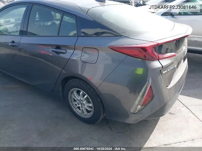 JTDKARFP2J3081646 2018 Toyota Prius Prime Premium