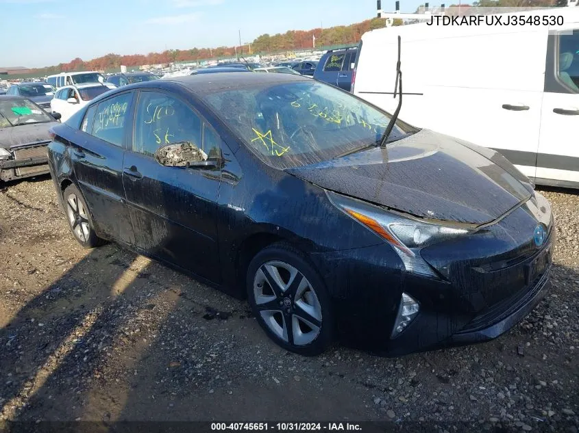 2018 Toyota Prius Three Touring VIN: JTDKARFUXJ3548530 Lot: 40745651