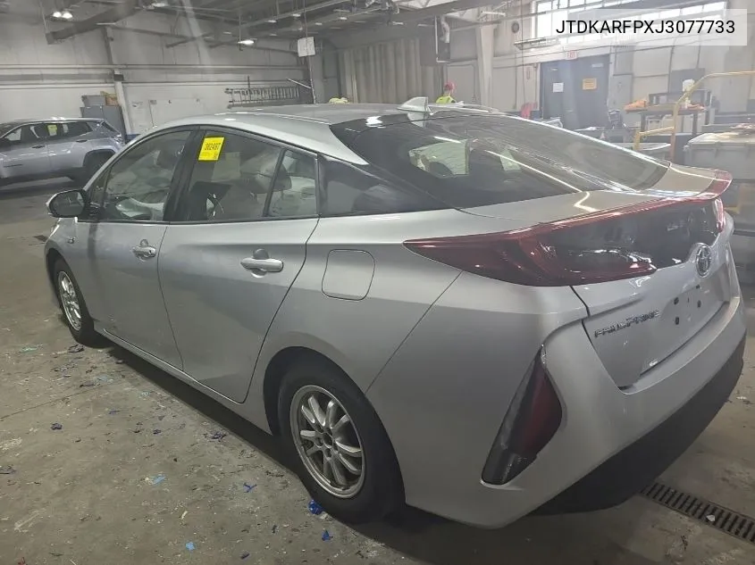 2018 Toyota Prius Prime Plus VIN: JTDKARFPXJ3077733 Lot: 40746257