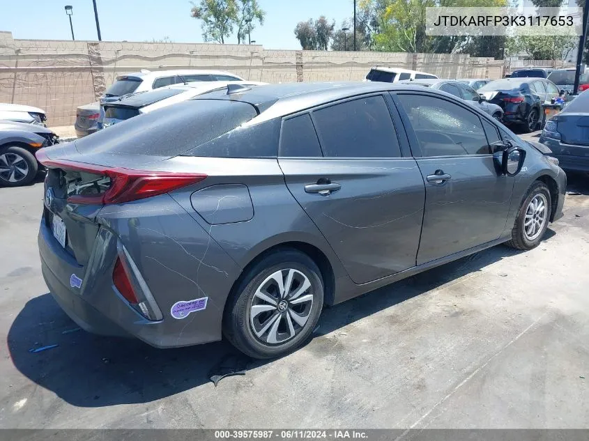 JTDKARFP3K3117653 2019 Toyota Prius Prime Premium