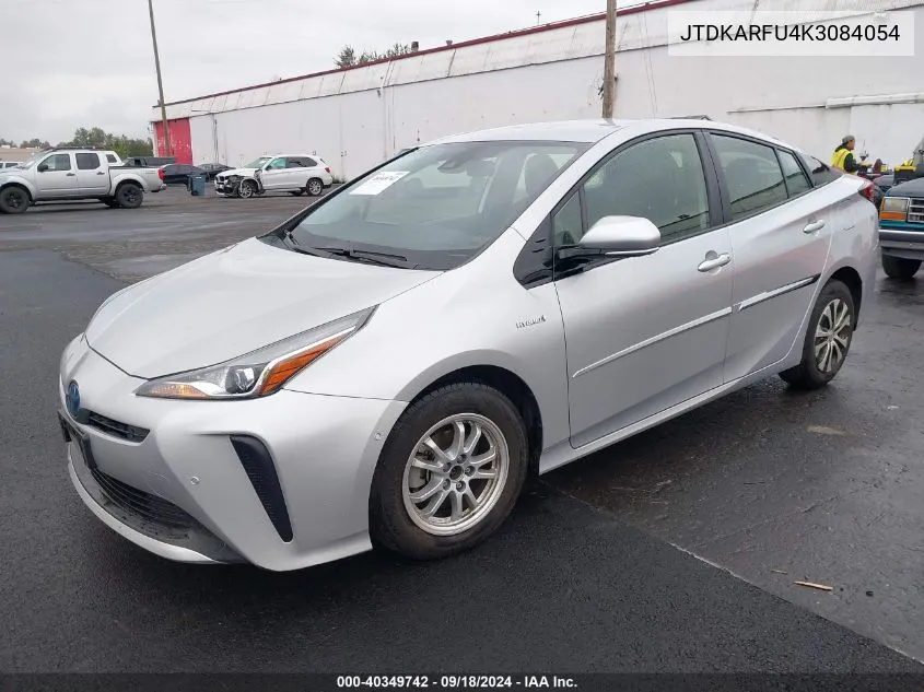 2019 Toyota Prius Le VIN: JTDKARFU4K3084054 Lot: 40349742