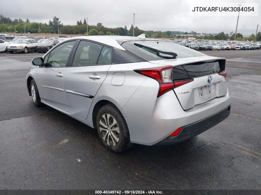 2019 Toyota Prius Le VIN: JTDKARFU4K3084054 Lot: 40349742