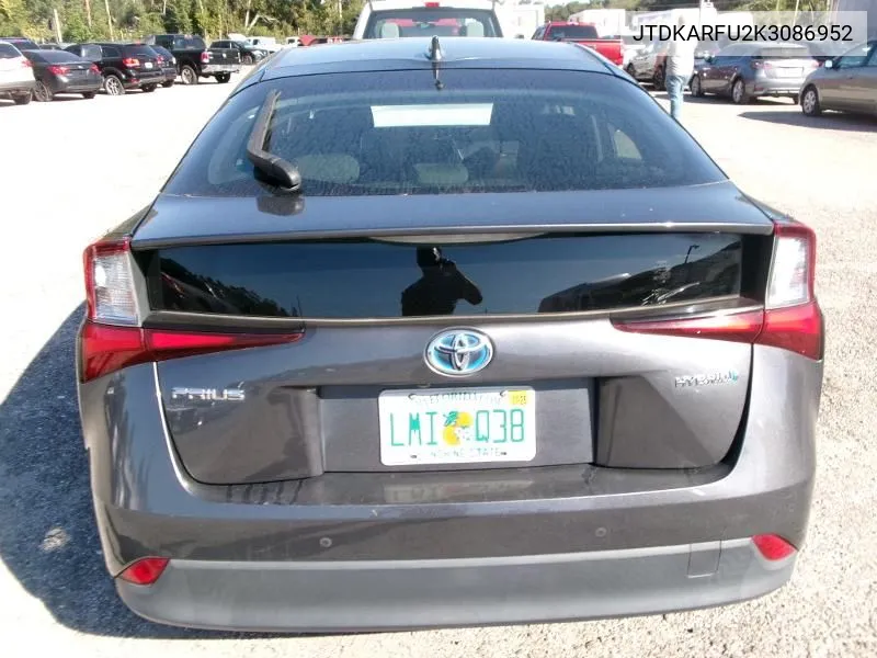 JTDKARFU2K3086952 2019 Toyota Prius Le