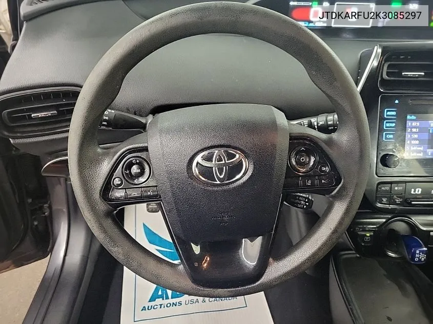 2019 Toyota Prius Le VIN: JTDKARFU2K3085297 Lot: 40792589