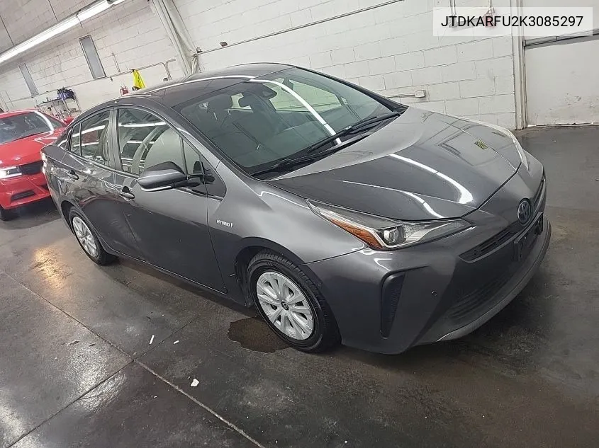 2019 Toyota Prius Le VIN: JTDKARFU2K3085297 Lot: 40792589