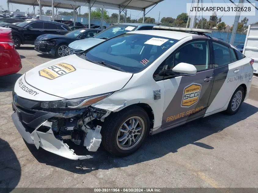 JTDKARFP0L3132628 2020 Toyota Prius Prime Xle