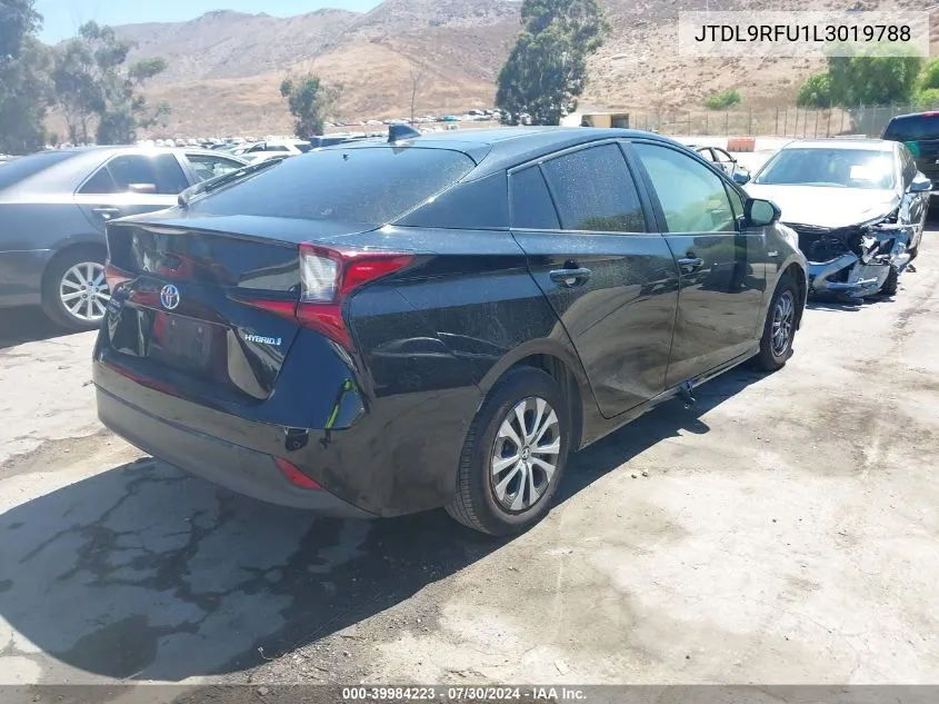 2020 Toyota Prius Le Awd-E VIN: JTDL9RFU1L3019788 Lot: 39984223