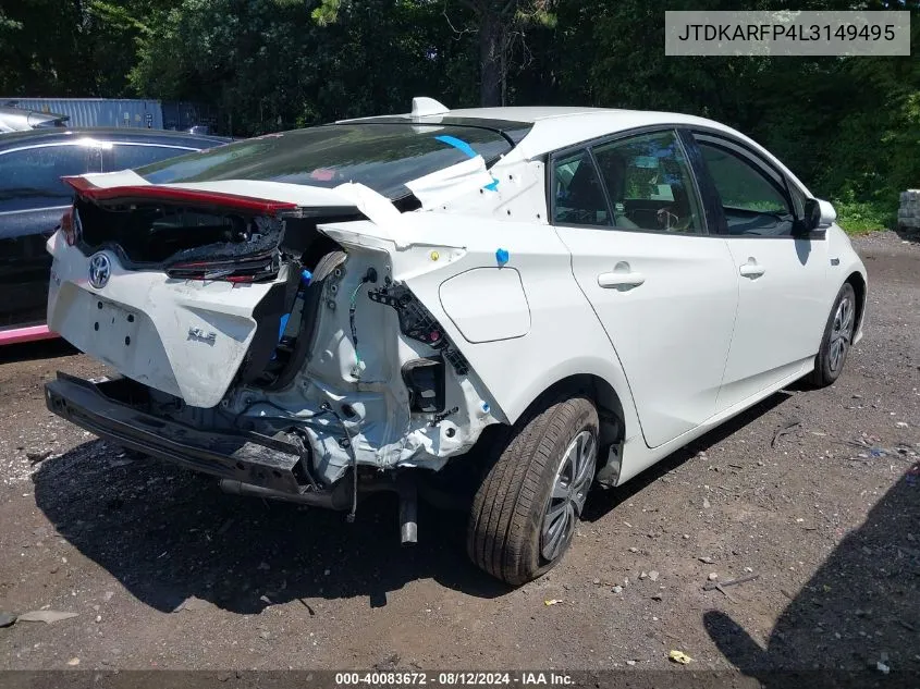 JTDKARFP4L3149495 2020 Toyota Prius Prime Xle